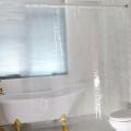 Waterproof Transparent Clear White Shower Curtain 100% PEVA Bath Shower Bathroom Home Decor Wedding Cortina Banheiro Curtains