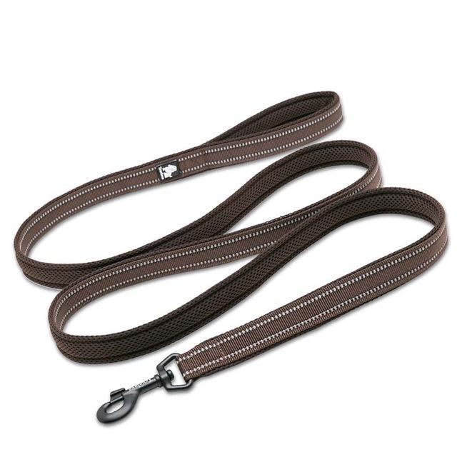 Soft Mesh Nylon Double Thickness Reflective Dog Leash