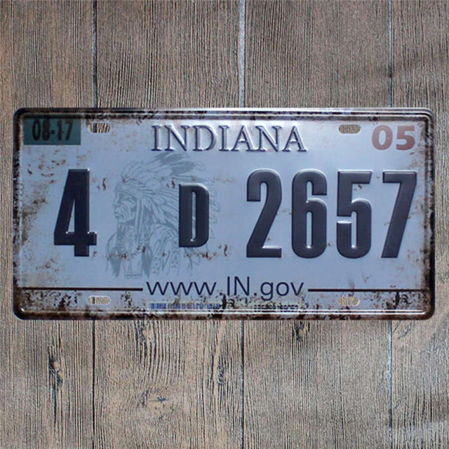 hohappyme American Car Plates