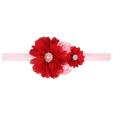 JRFSD A New Cute Headband Newborn Flower Hair Bands Kids Flower Crown Hair Accessories for Girls  H007