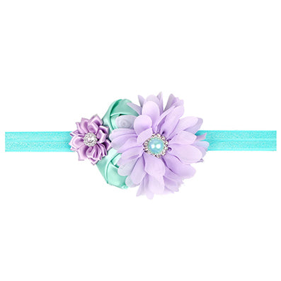 JRFSD A New Cute Headband Newborn Flower Hair Bands Kids Flower Crown Hair Accessories for Girls  H007