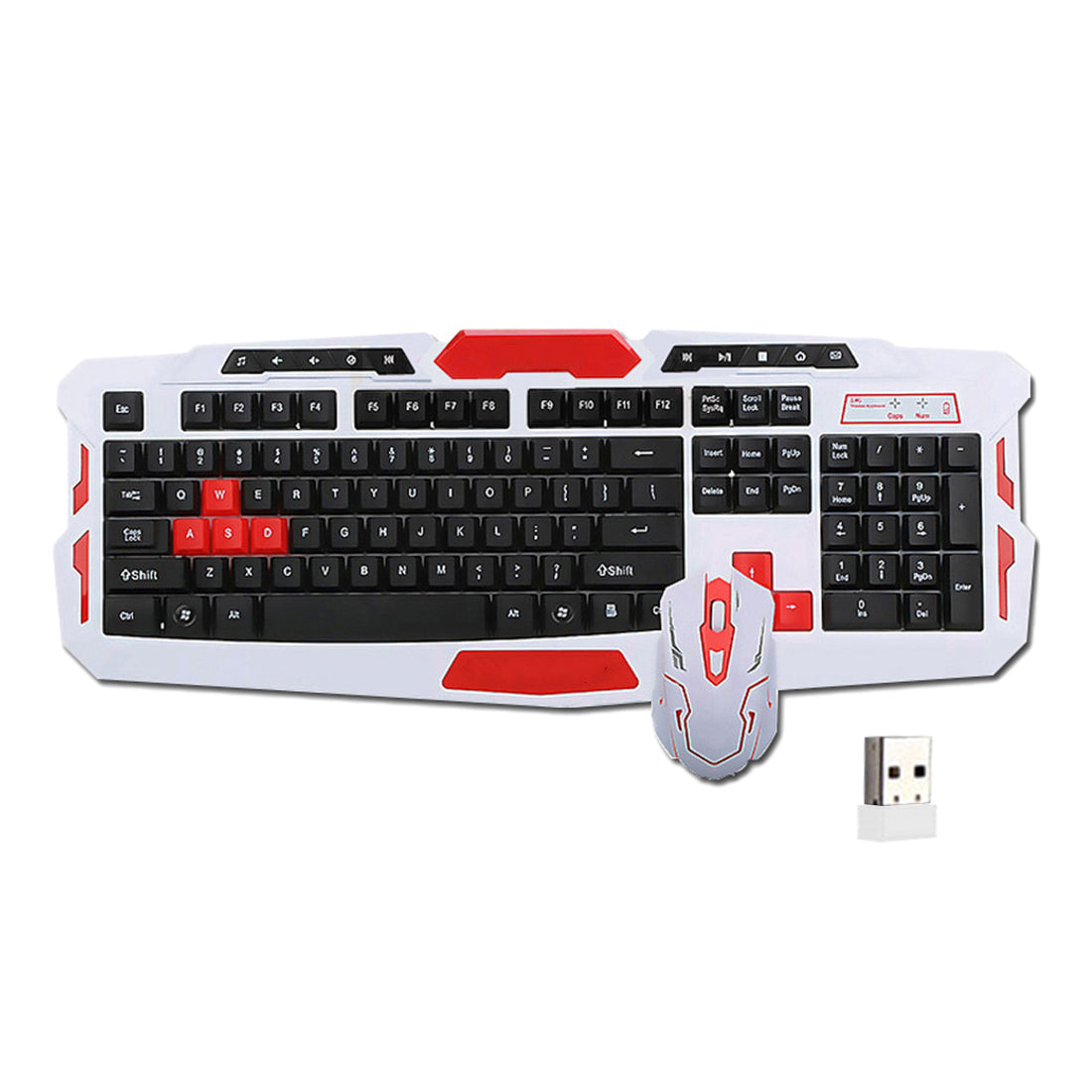 Wireless Keyboard Mouse Set for PC Gaming