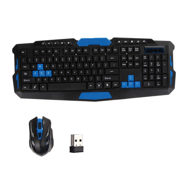 Wireless Keyboard Mouse Set for PC Gaming