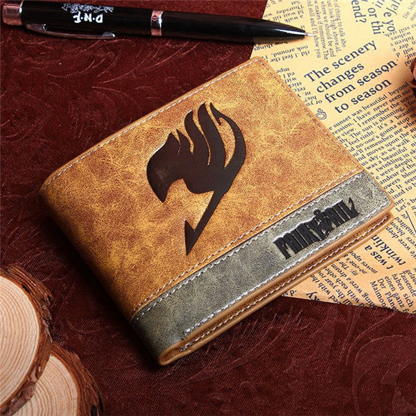 Men's Anime Billfold Wallet