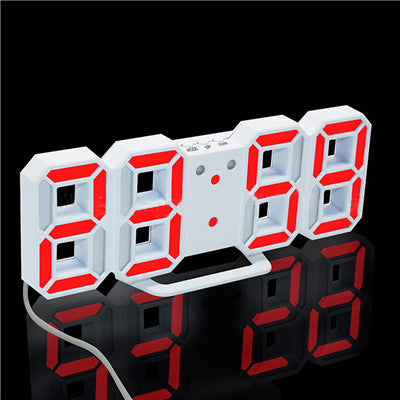 Modern 3D Digital LED Wall Clock