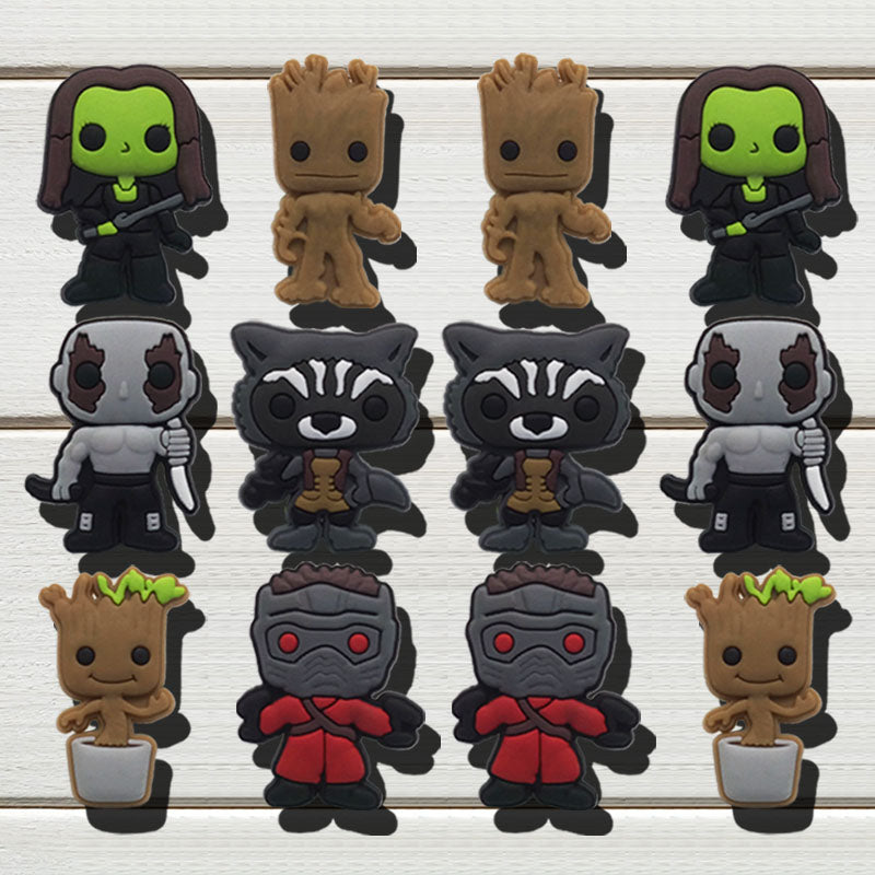 Guardians of the Galaxy Shoe Charms