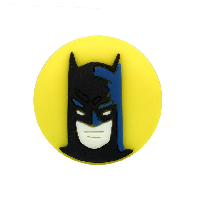 Novelty 1pc Batman PVC Shoe Charms Shoe accessories Shoe decoration Shoe Buckles Accessories Fit Kids Band Bracelets Croc JIBZ