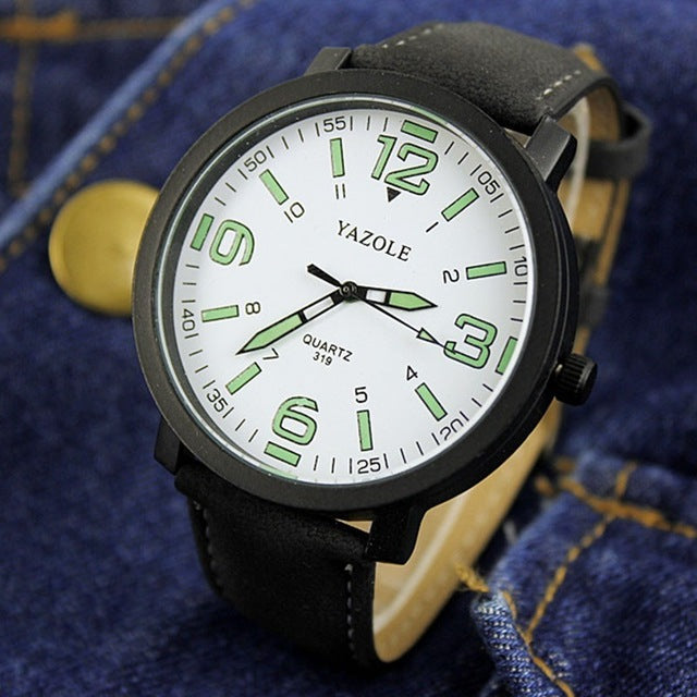 YAZOLE Luminous Wrist Watch Men Watch Waterproof Sport Watches Men's Watch Clock erkek kol saati relogio masculino reloj hombre