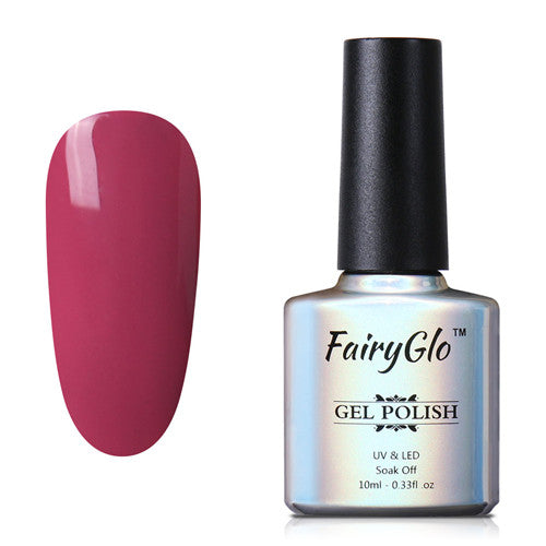 FairyGlo 10ML Nude Color Gel Nail Polish UV LED Soak Off Gel Polish Semi Permanent Hybrid Varnish Lucky Lacquer Paint Gellak