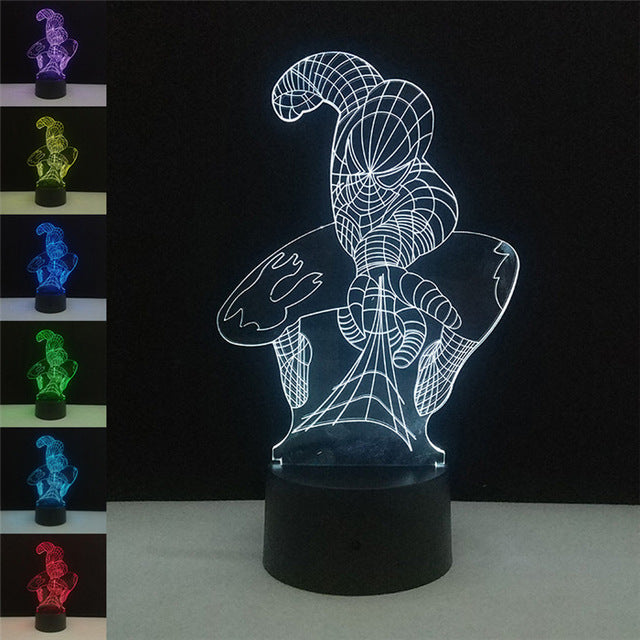 LED 3D Desk Lamp Night Light