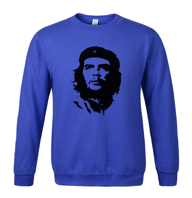 autumn winter hoodies men sweatshirts print Ernesto Guevara fashion hipster men's streetwear hoody brand-clothing tracksuit