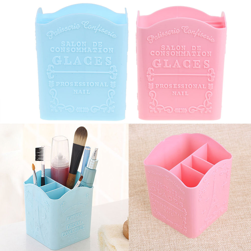 Cosmetic Brushes Pens Storage Holder Box