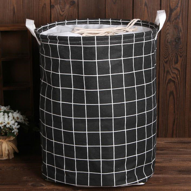 Urijk Foldable Laundry Bucket Clothes Organizer Laundry Baskets Storage Organizer Laundry Bags Basket for Toy Storages Hamper