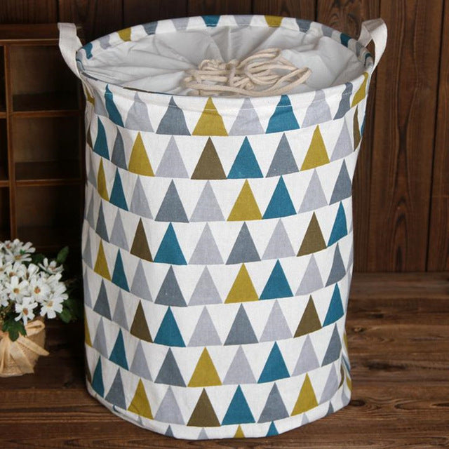 Urijk Foldable Laundry Bucket Clothes Organizer Laundry Baskets Storage Organizer Laundry Bags Basket for Toy Storages Hamper