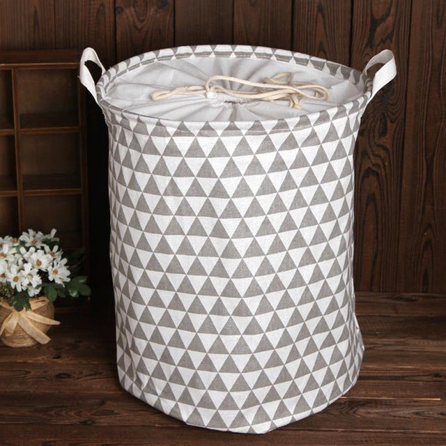 Urijk Foldable Laundry Bucket Clothes Organizer Laundry Baskets Storage Organizer Laundry Bags Basket for Toy Storages Hamper