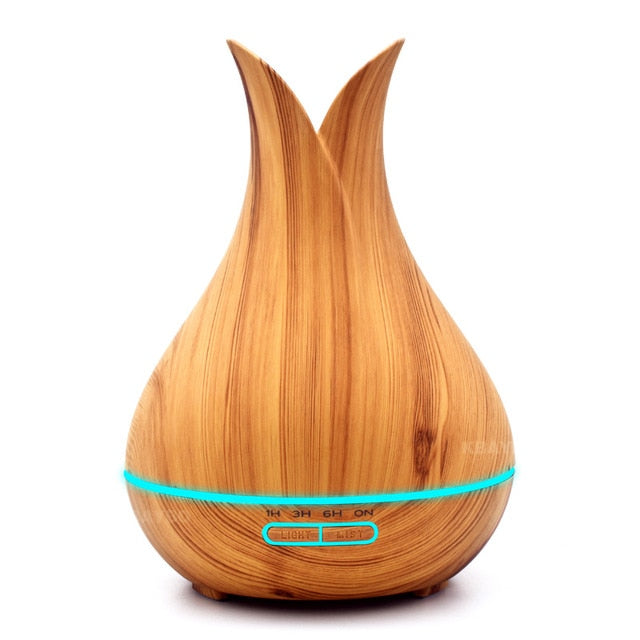 Electric Aroma Essentials Oil Diffuser Air Humidifier with LED Night Light