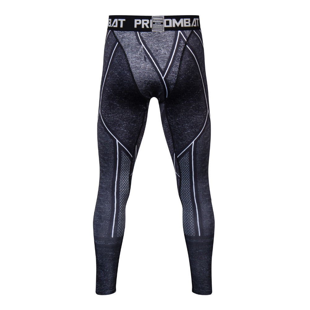 Brand clothing new Mens trousers compression 3D printing superhero superman/cheetag leggings M-3XL.