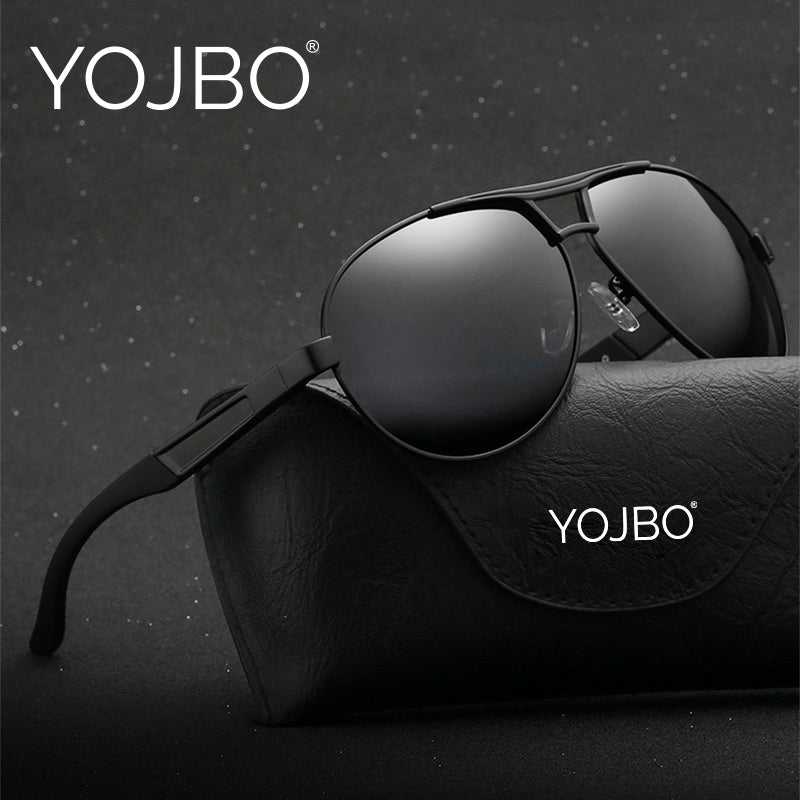 YOJBO Aviator Mens Sunglasses Polarized Gafas De Sol Mujer Points for Women Sun Polar Driver Glasses Brand Designer Eyewear