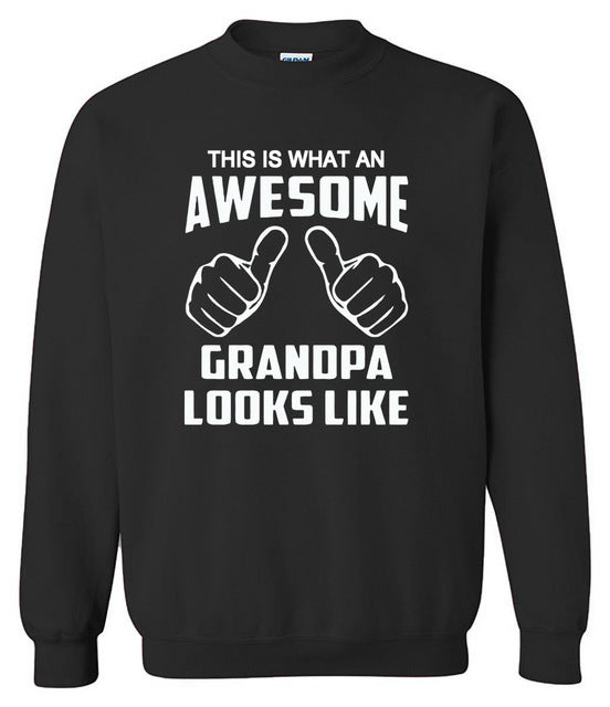 Sweatshirt men's sportswear This Is What An Awesome Grandpa Looks Like print hoody Crossfit hoodie mass effect tracksuits