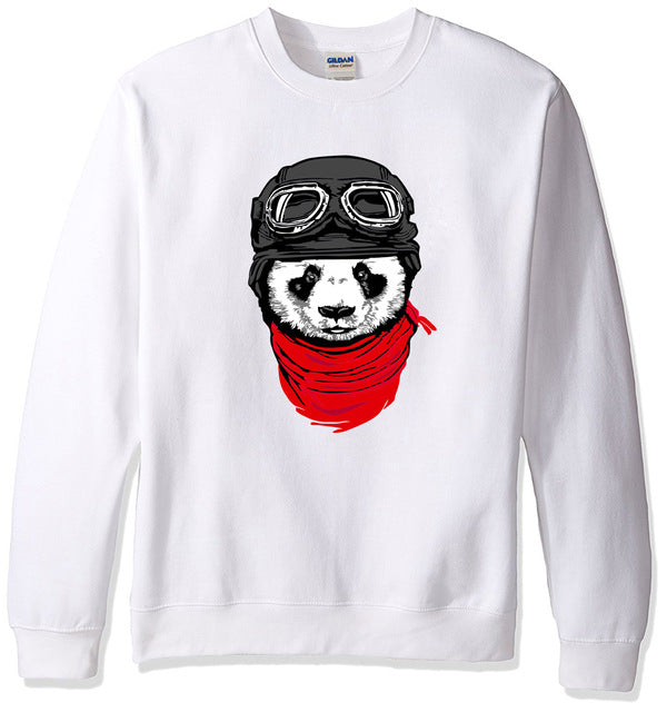 men's sportswear spring winter fashion cool Panda pattern hoodies men tracksuits Crossfit hoodie brand clothing kpop hoody