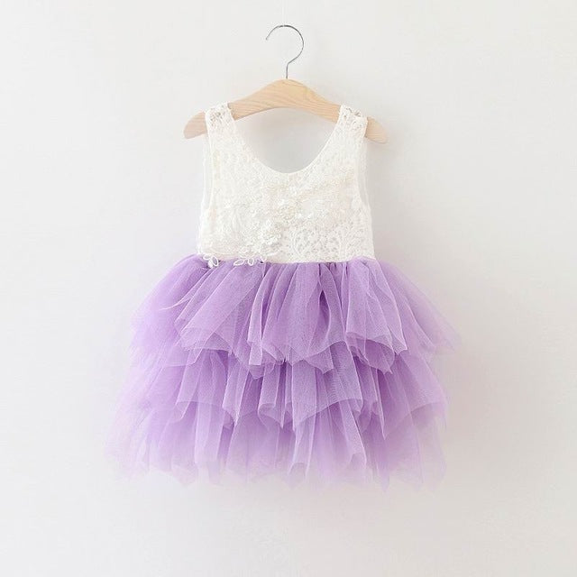 Bear Leader Girls Dresses New Brand Princess Girl Clothes Bowknot Sleeveless Party Dress Girls Clothes For 1-6 Years