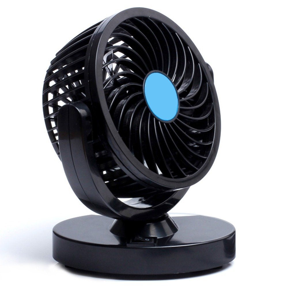 Electric Mini 360 Rotating Portable Car Fan