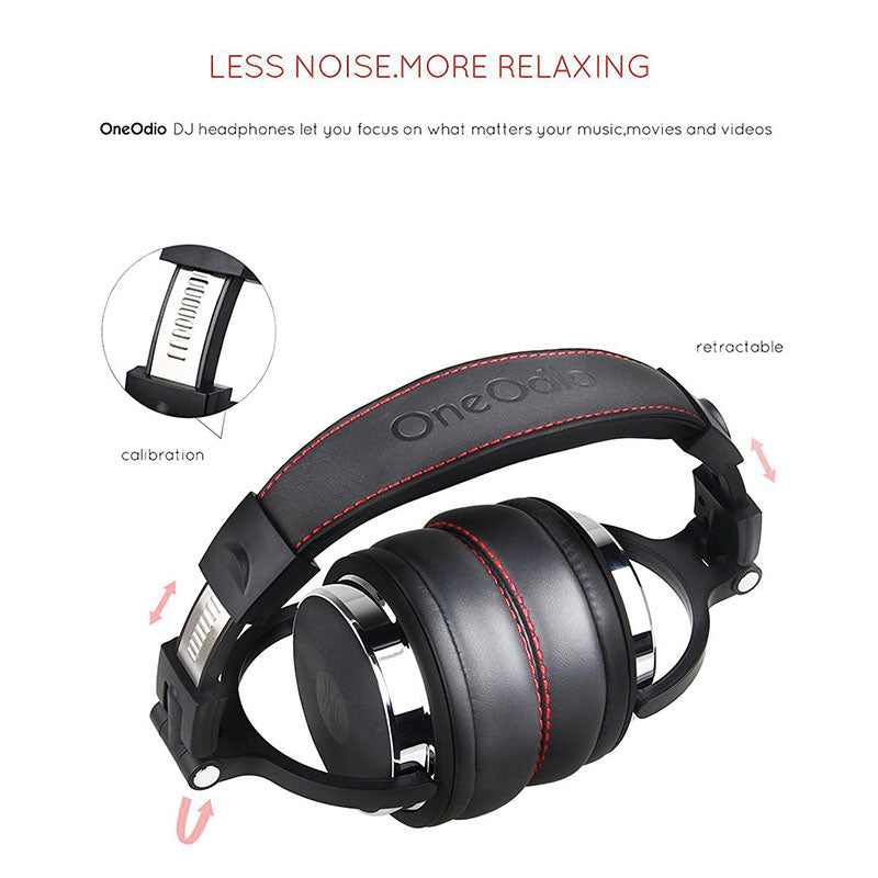 Oneodio Foldable Over-Ear Wired Headphone For Phone Computer Professional Studio Pro Monitors Music DJ Headset Gaming Earphone