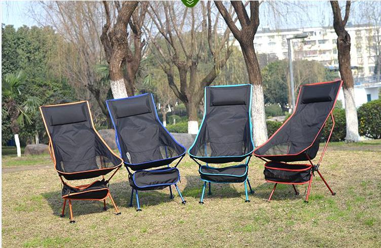 Portable Ultralight Collapsible Moon Leisure Camping Chair