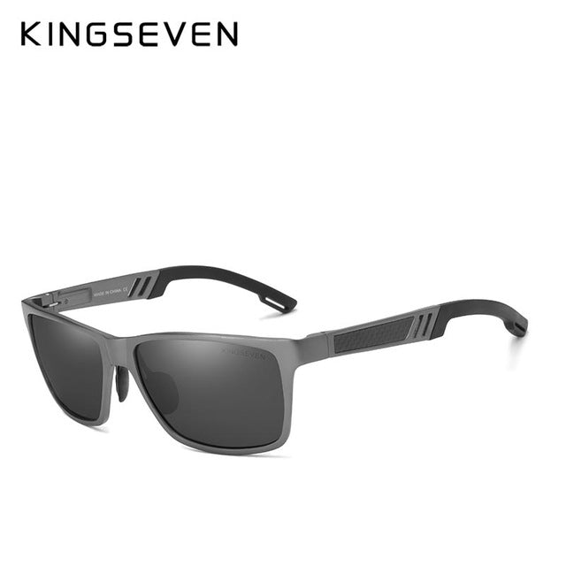 KINGSEVEN Original HD Polarized Sunglasses Brand Aluminum Magnesium Mirror Men Sport Driving Glasses Goggles Oculos De Sol