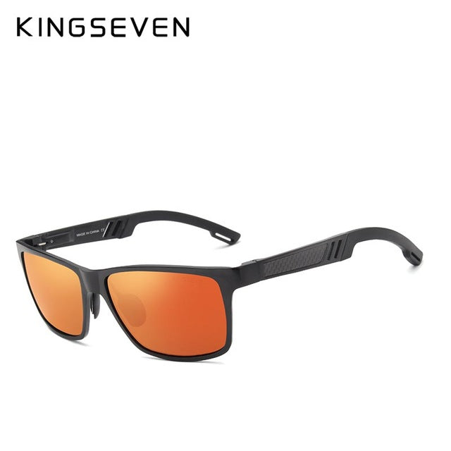 KINGSEVEN Original HD Polarized Sunglasses Brand Aluminum Magnesium Mirror Men Sport Driving Glasses Goggles Oculos De Sol