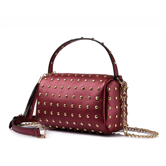 LOVEVOOK small handbags women shoulder crossbody bag female messenger bags ladies mini clutch purse retro rivets high quality