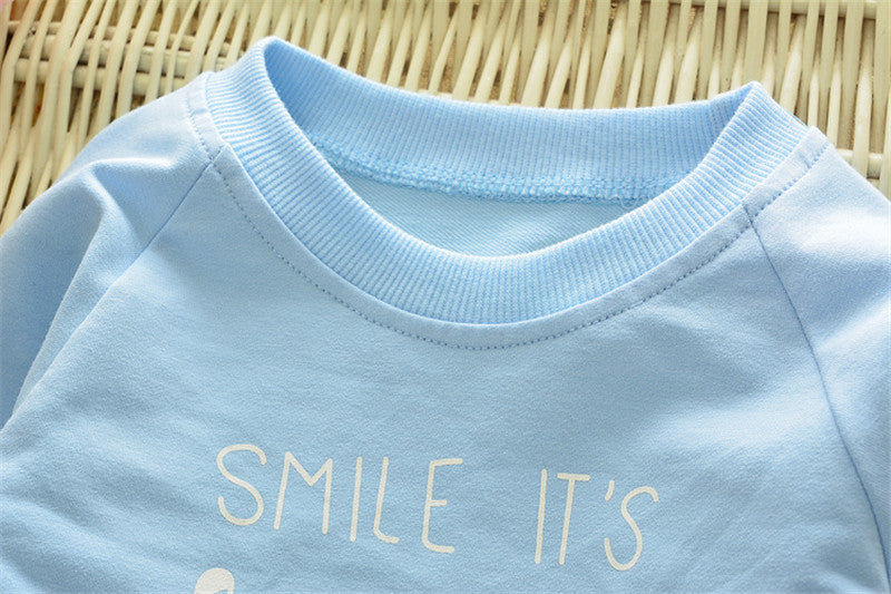 Cotton Baby Boy Clothes Spring Baby Clothing Sets Roupas Bebe Long Sleeve Children Clothing Fashion Kids Clothes T-shirt+Pants