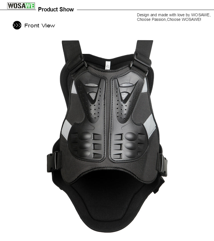 Protective PE Motorcycle Chest Guard Gear