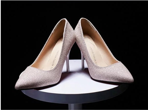 Women Cute Spike High Heel Shoes