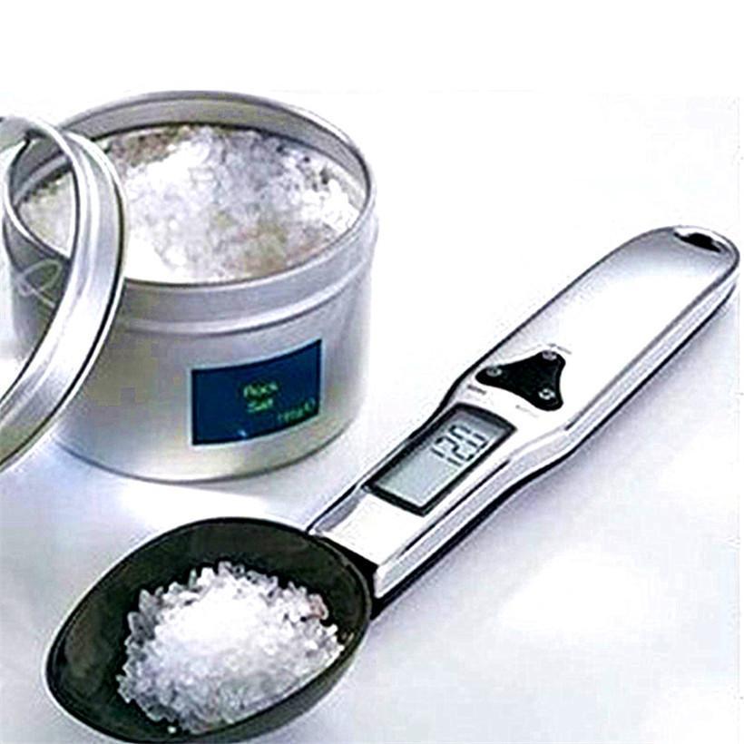 Portable LCD Digital Kitchen Scale Measuring Spoon