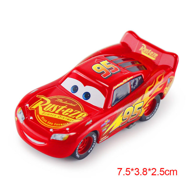 Disney Pixar Cars 3 2 Jackson Storm Lightning McQueen Cruz Ramirez 1:55 Diecast Metal Toys Model Car Birthday Gift For Kids Boy
