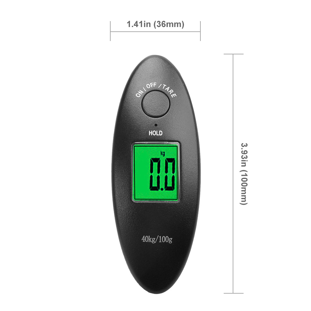 Electronic Suitcase Scales Weight Libra Luggage Scale 40kg LCD Display Digital Travel Hanging Bag Balance