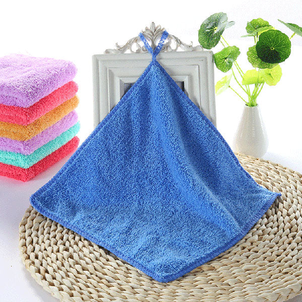 Super Absorbent Quick-drying Square Towel 25x25CM Soft Handkerchief For Baby and Bath (2pcs/lot)