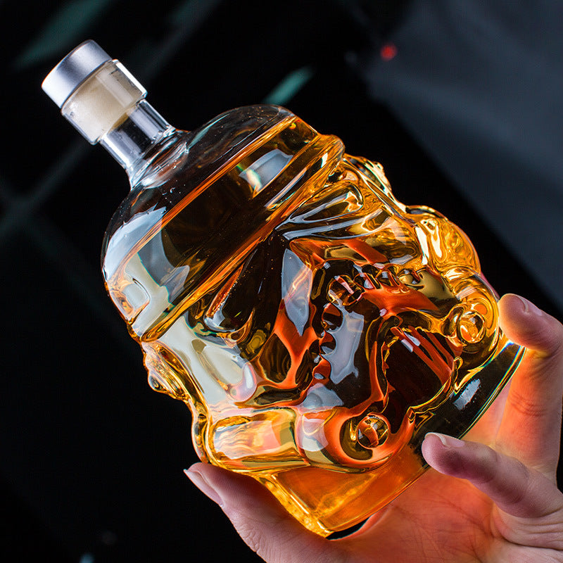 Star Wars Stormtrooper Helmet Whiskey Decanter