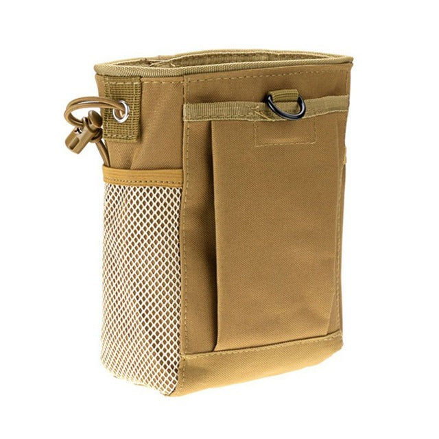 Military Molle Ammo Pouch Pack Tactical Gun Magazine Dump Drop Reloader Pouch Bag Utility Hunting Rifle Magazine Pouch Outdoor