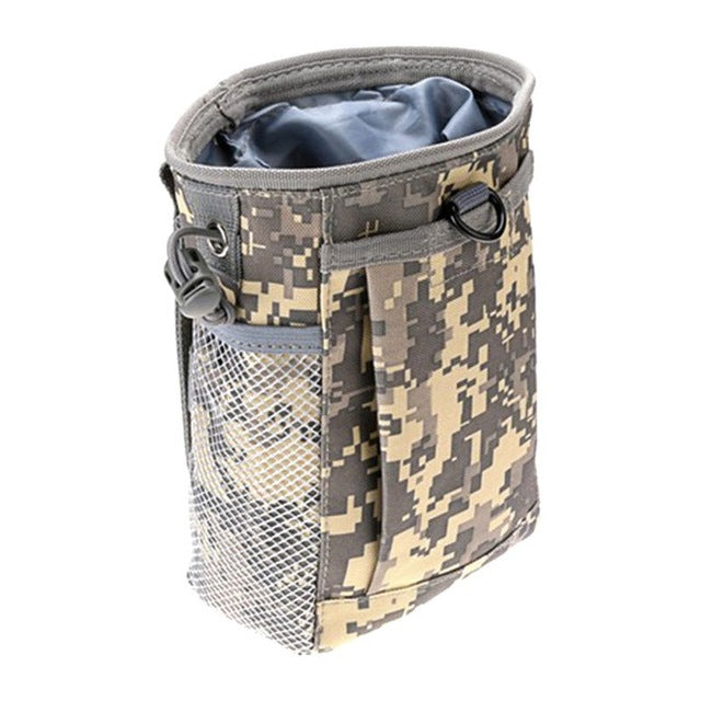 Military Molle Ammo Pouch Pack Tactical Gun Magazine Dump Drop Reloader Pouch Bag Utility Hunting Rifle Magazine Pouch Outdoor