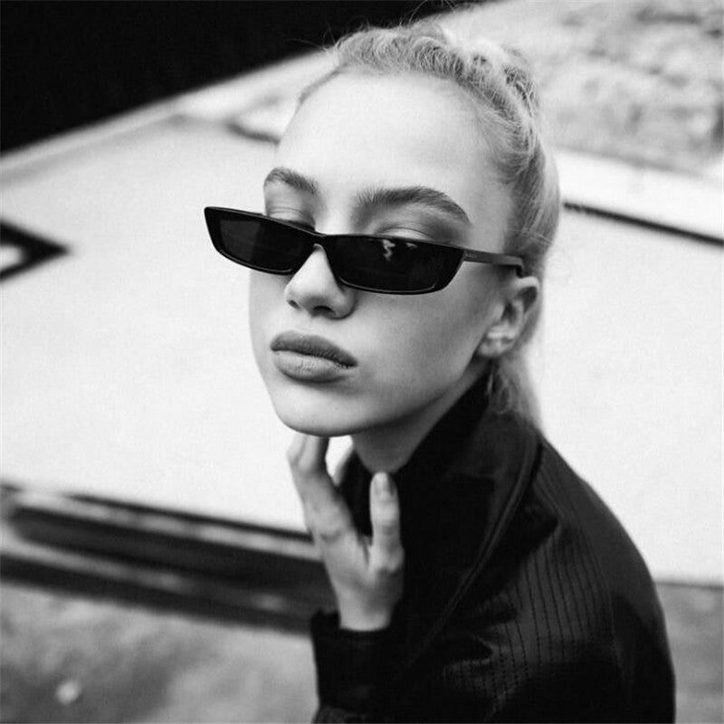 Cat Eye Sunglasses Women Fashion Small Frame Sun Glasses Ladies Retro Personality Cat Eyeglasses UV400