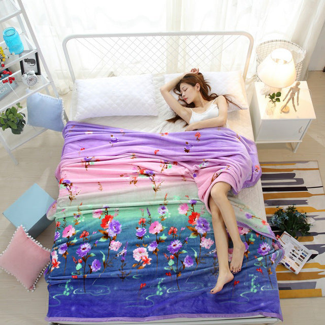 Dreamworld Flannel Blanket