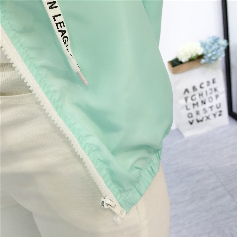 Women's Summer/Spring Hooded Jacket