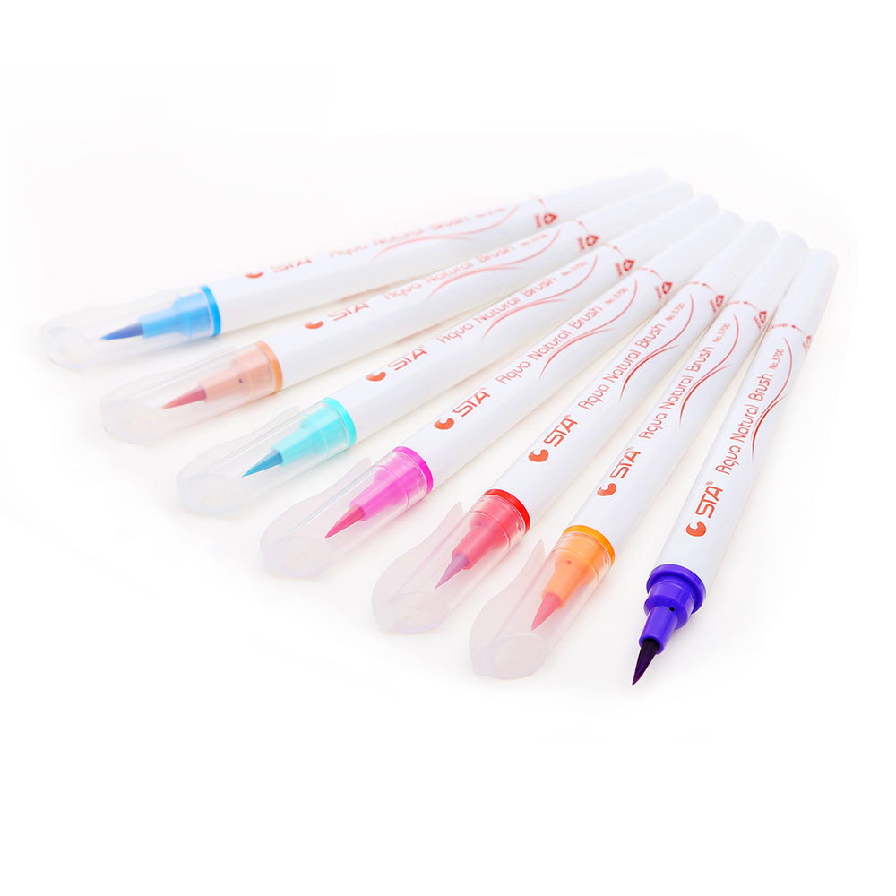 12/24/36 Colors Soft Brush For Adult Coloring Books