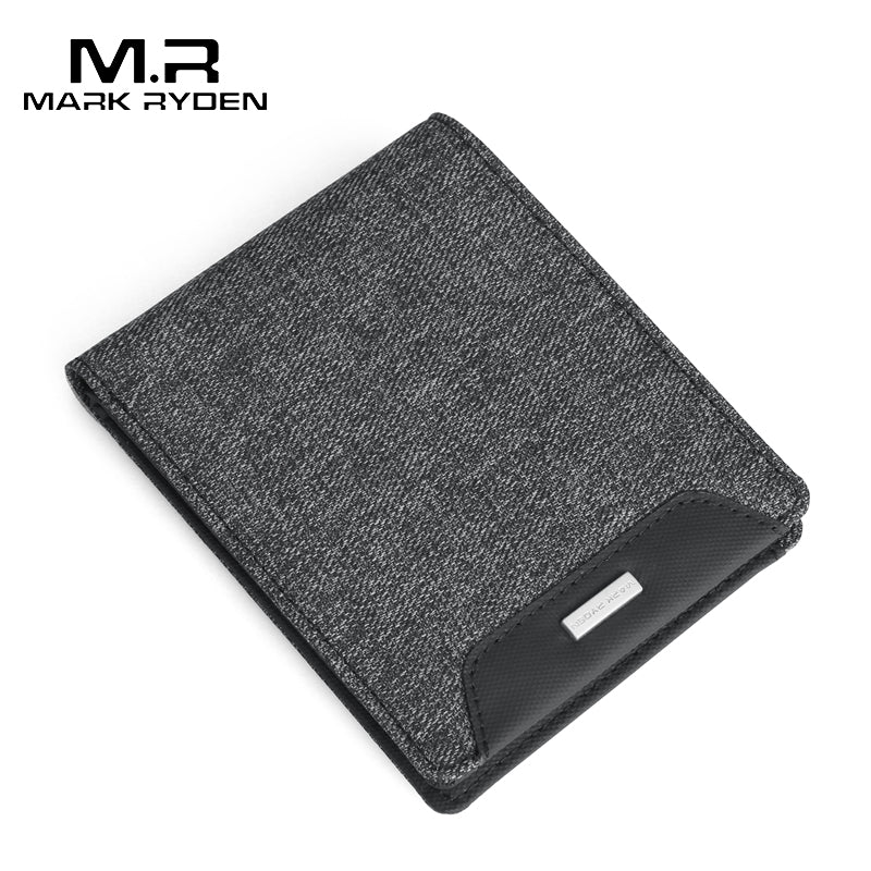 MarkRyden New Short Wallets men Oxford Wallets Card Holders Casual Style Multi Pockets