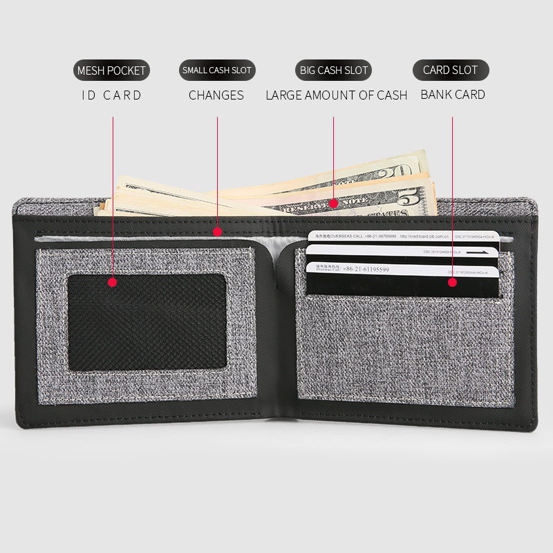 MarkRyden New Short Wallets men Oxford Wallets Card Holders Casual Style Multi Pockets