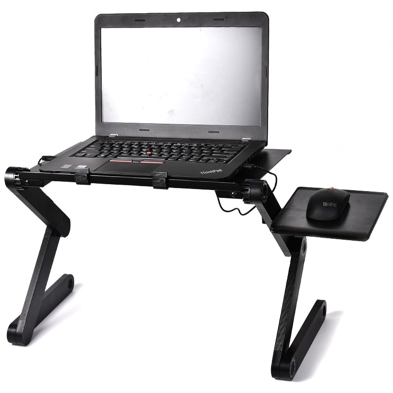 Aluminum Adjustable Portable Folding Computer Desk