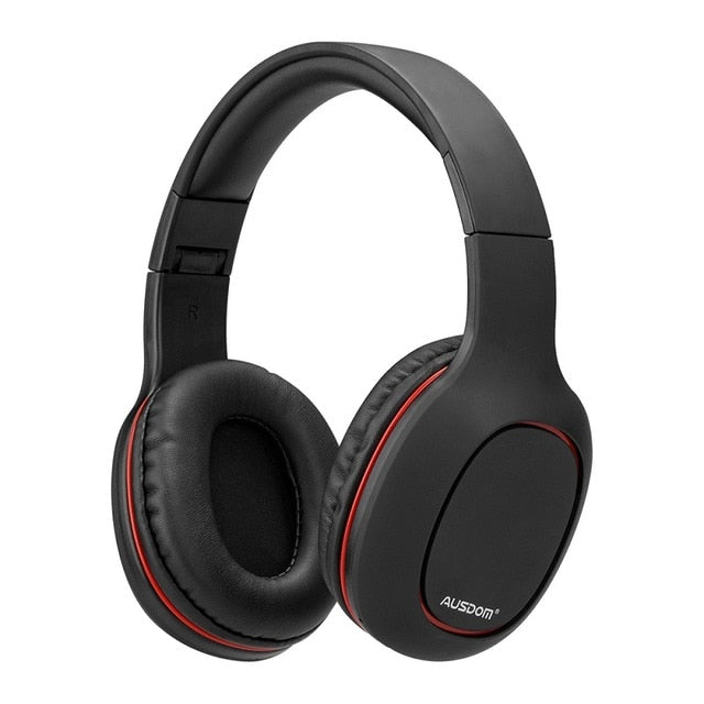Bluetooth 4.2 Stereo Over-Ear Wired Wireless Foldable Headphones with Mic
