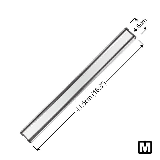 Aluminum Wall Mounted Magnetic Tool Holder Strip